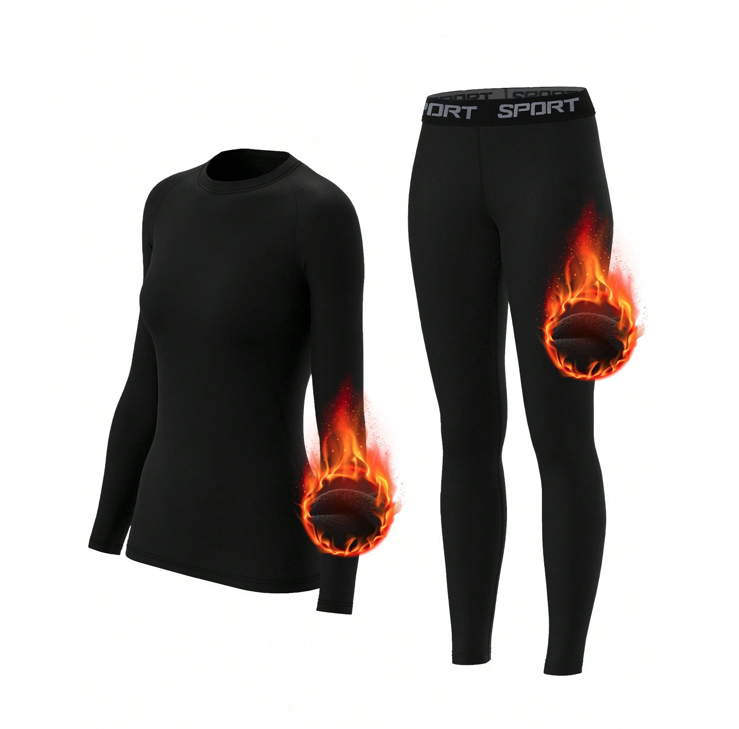 Ensemble thermique noir Alpine Vision
